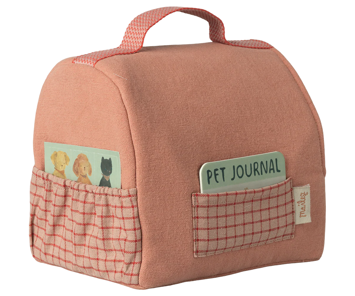 Pet Carrier - Coral by Maileg - Image 2