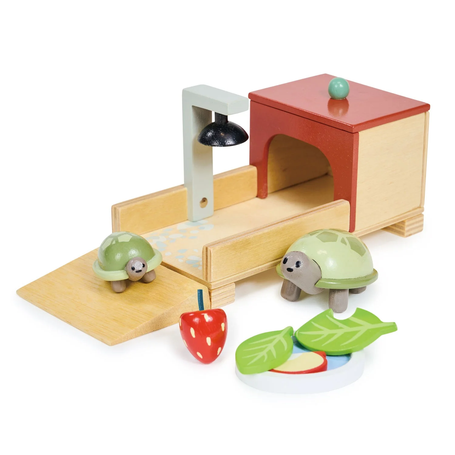 Pet Tortoise Wooden Toy Set by Tender Leaf Toys