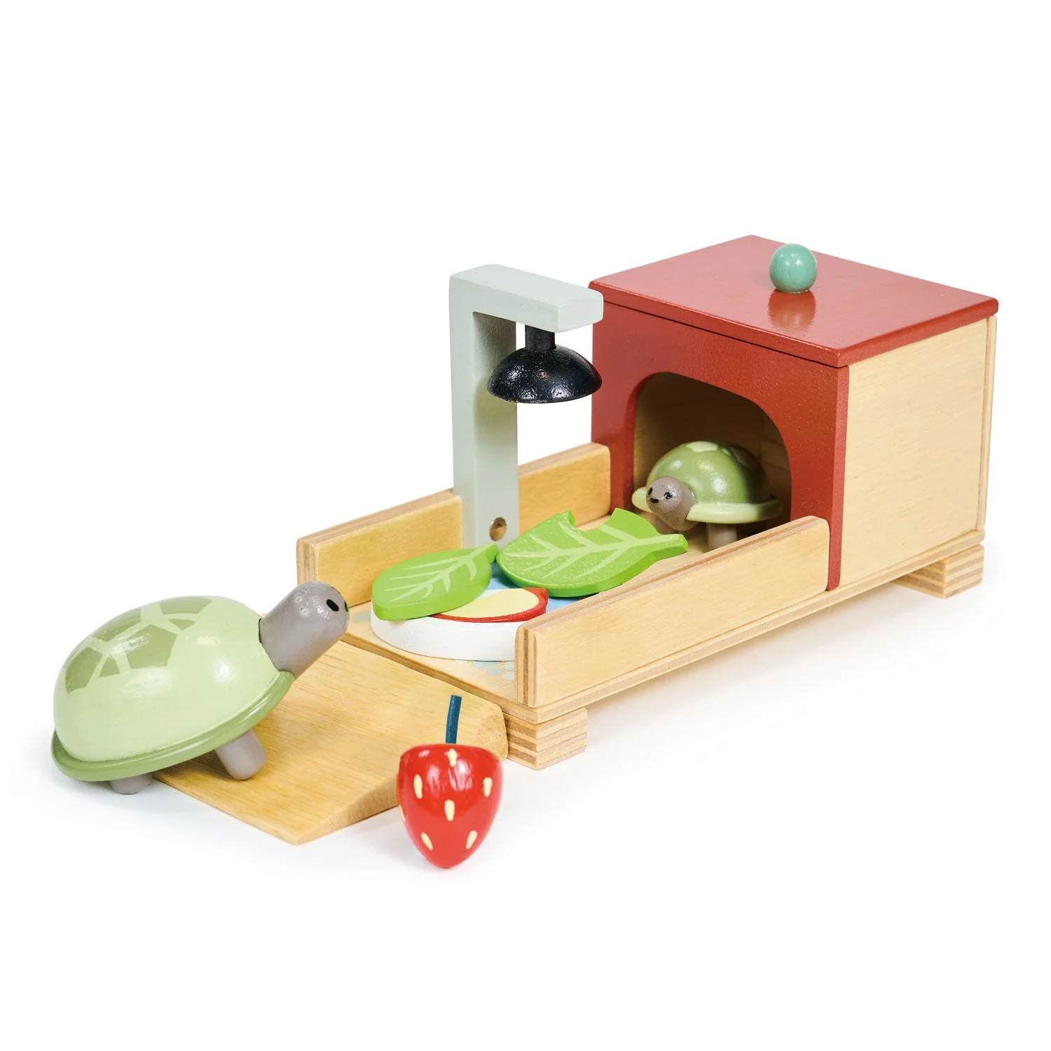 Pet Tortoise Wooden Toy Set by Tender Leaf Toys - Image 2