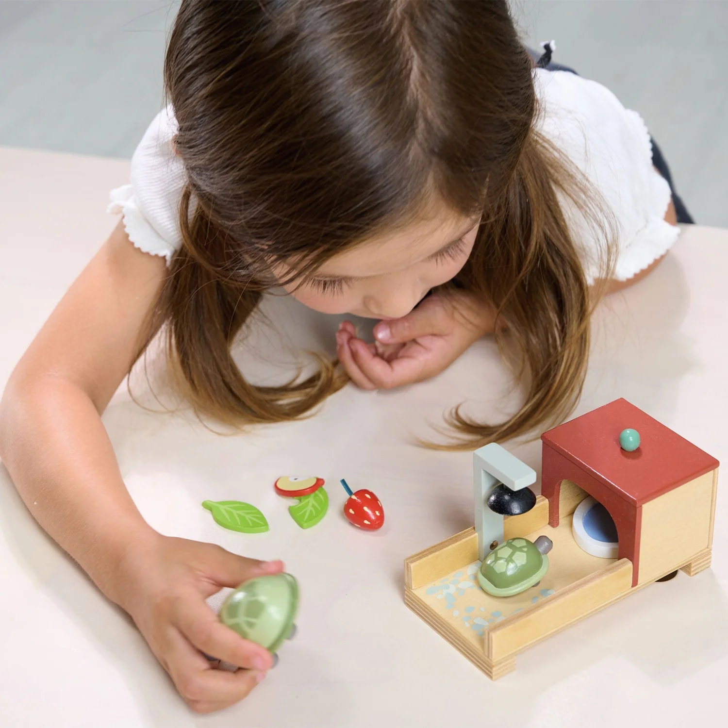 Pet Tortoise Wooden Toy Set by Tender Leaf Toys - Image 4