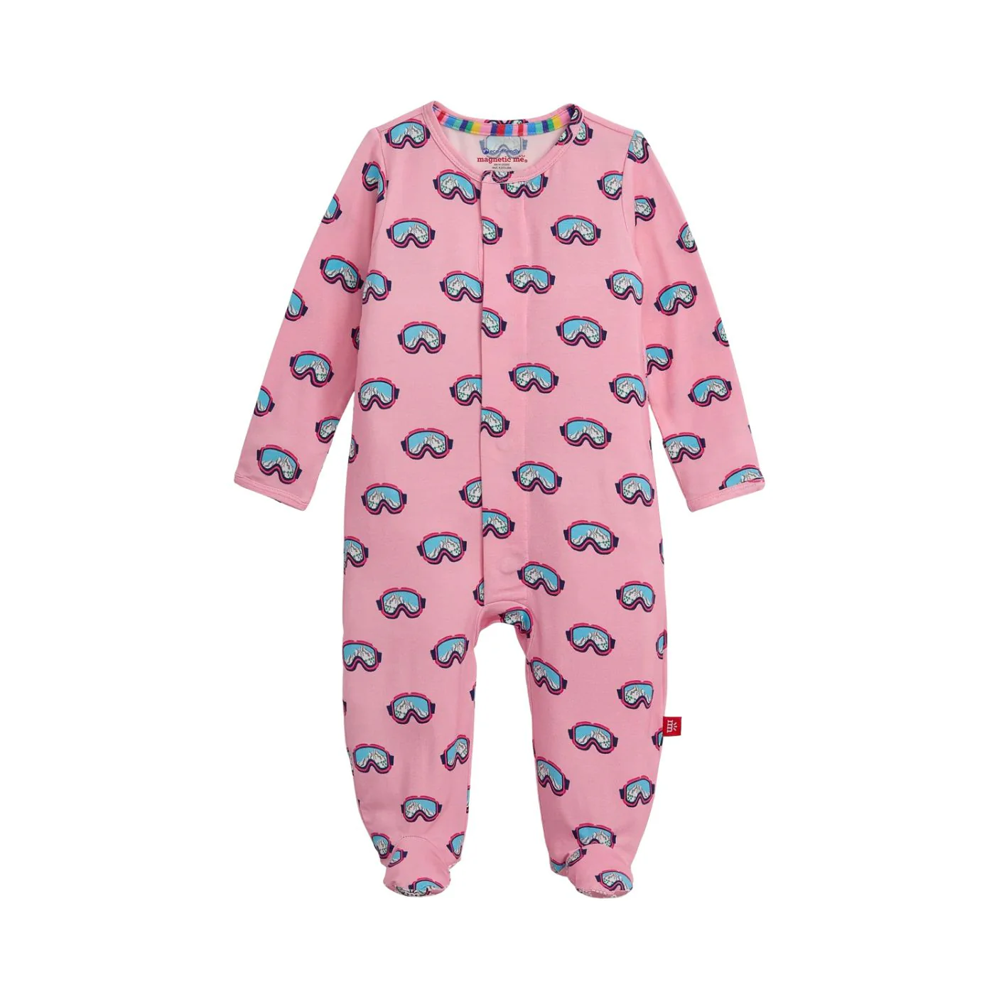 Pink Powder Playtime Modal Magnetic Footie by Magnetic Me - FINAL SALE