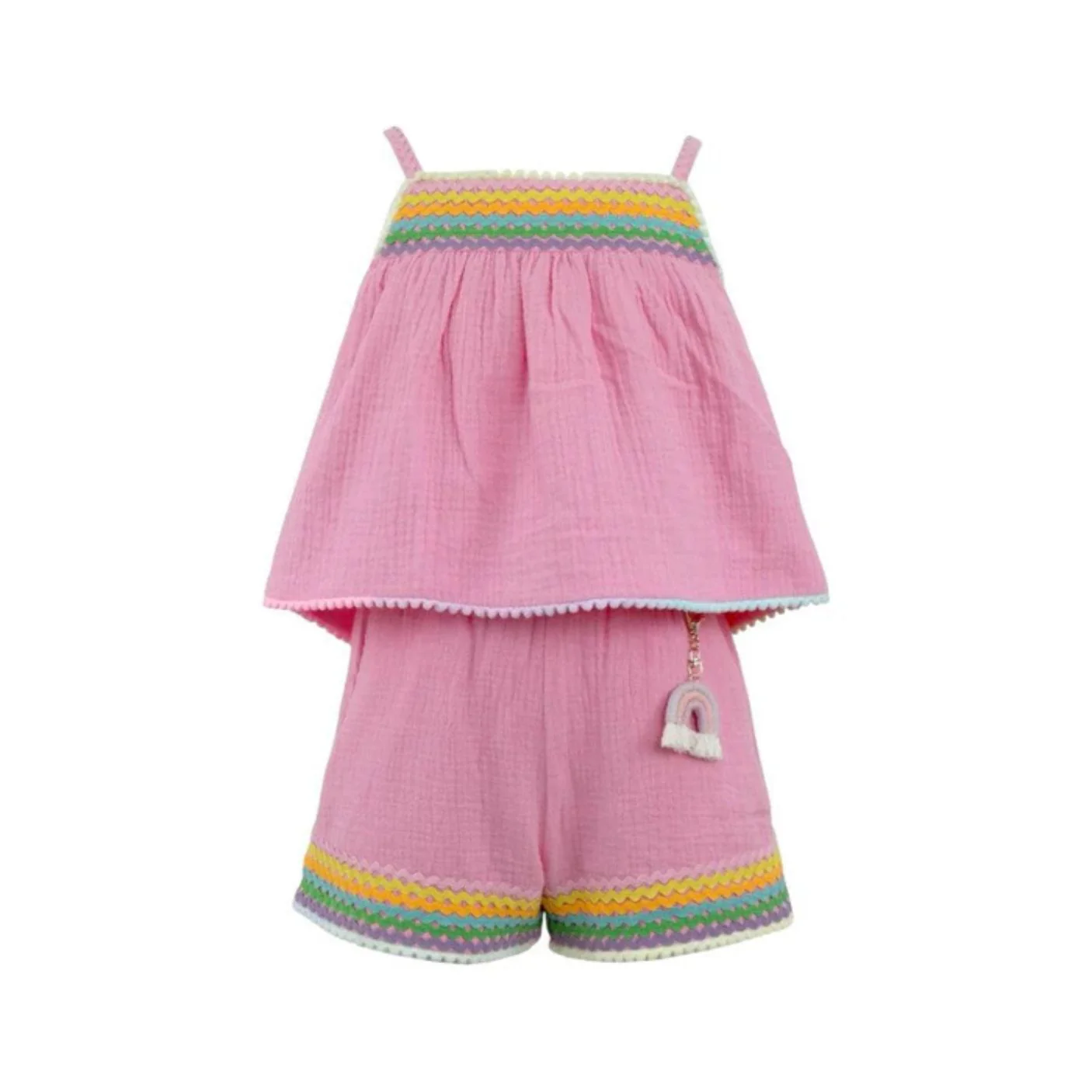 Pink Rainbow Summer Set by Lola + The Boys