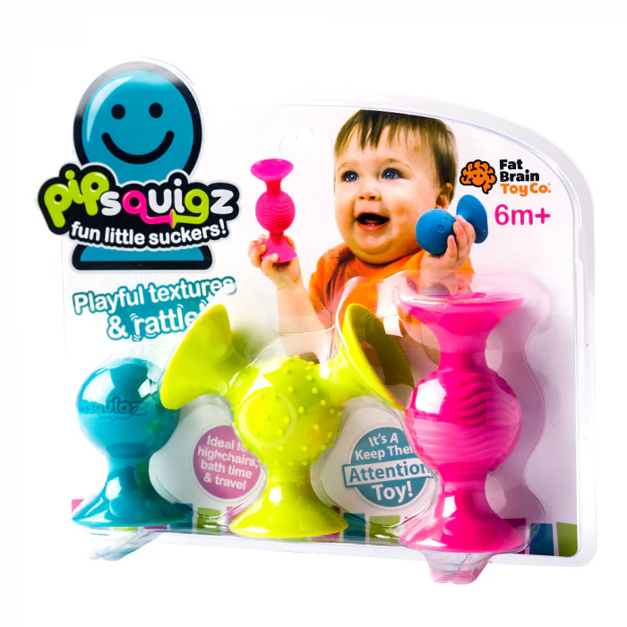 Pip Squigz Rattle 3pk by Fat Brain Toys - Image 8