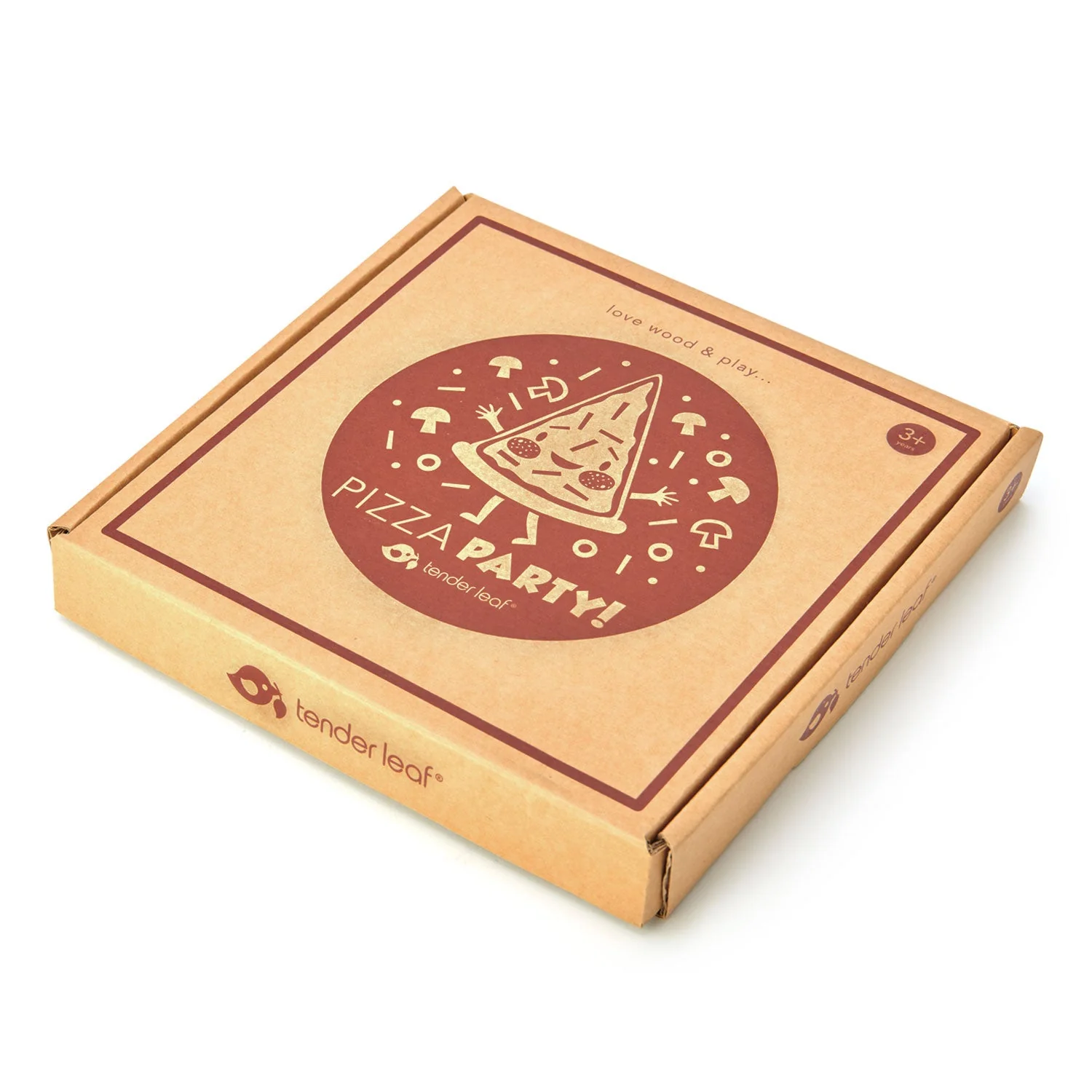 Pizza Party Wooden Toy Set by Tender Leaf Toys - Image 5