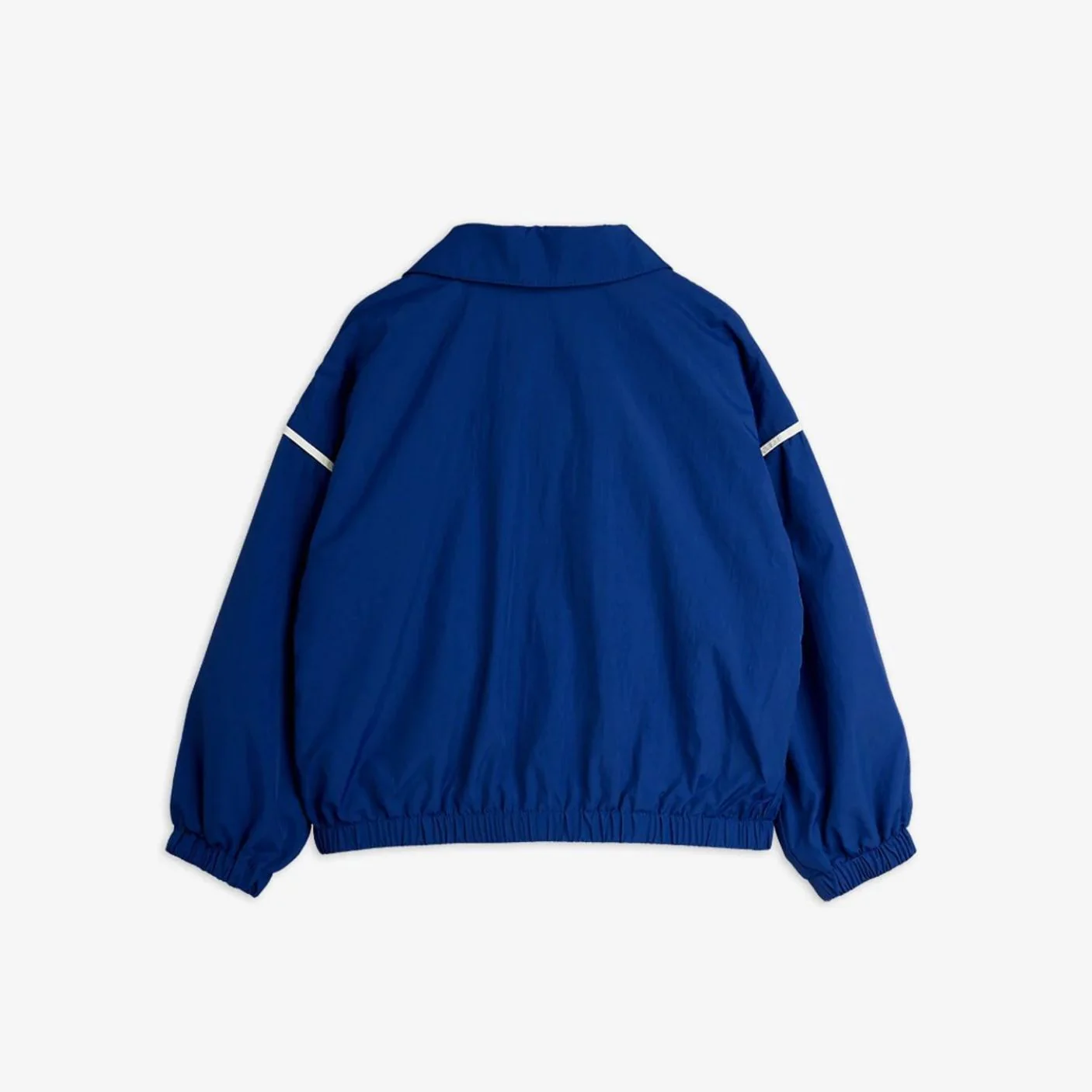 Planet Embroidered Nylon Jacket - Blue by Mini Rodini - FINAL SALE - Image 6