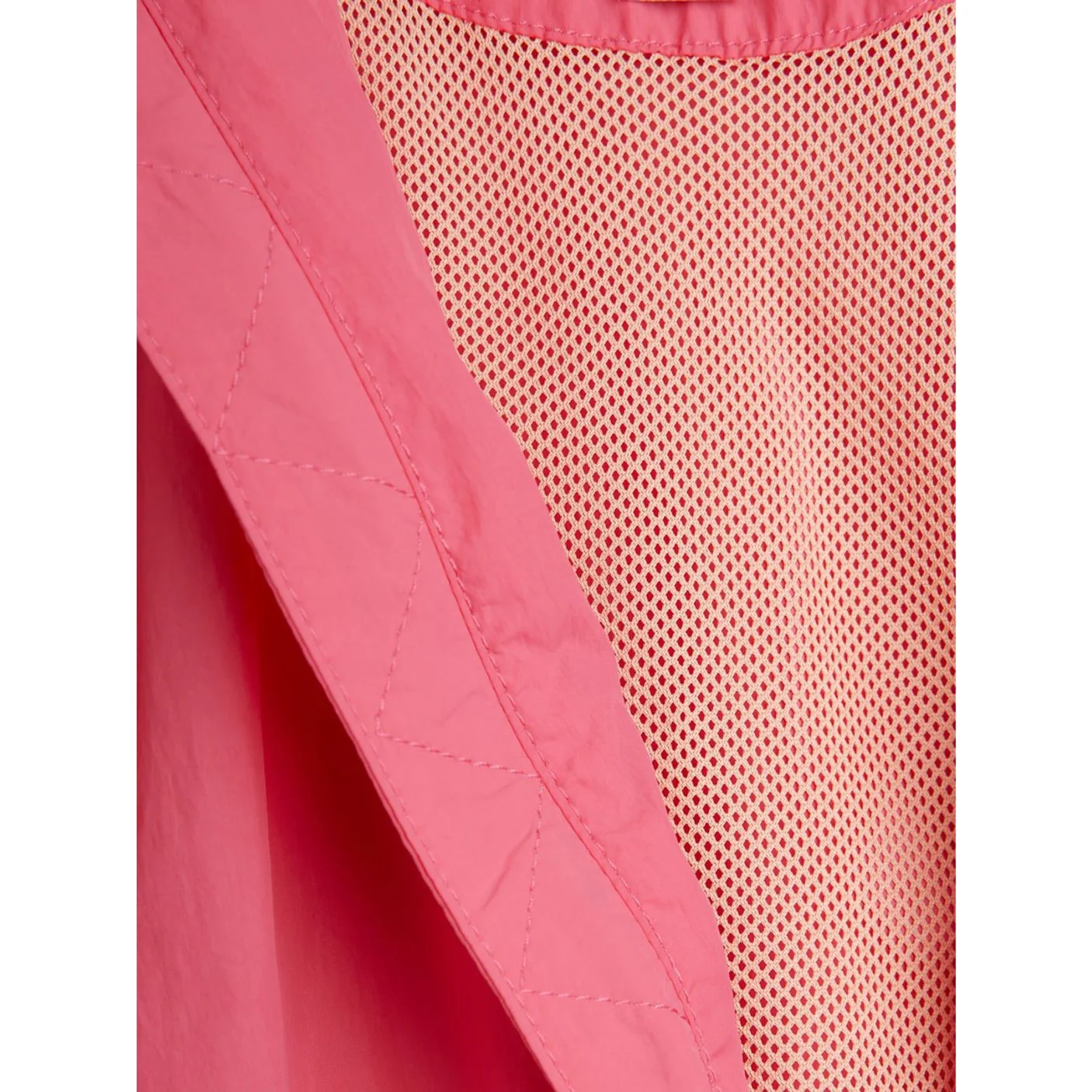 Planet Embroidered Nylon Jacket - Pink by Mini Rodini - FINAL SALE - Image 4