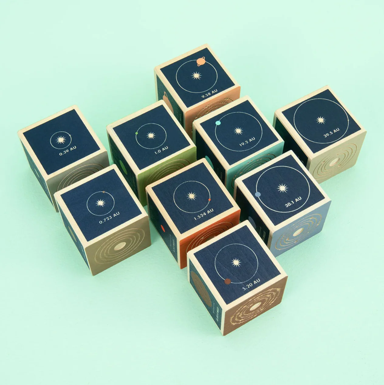 Planet Wooden Blocks by Uncle Goose - Image 3