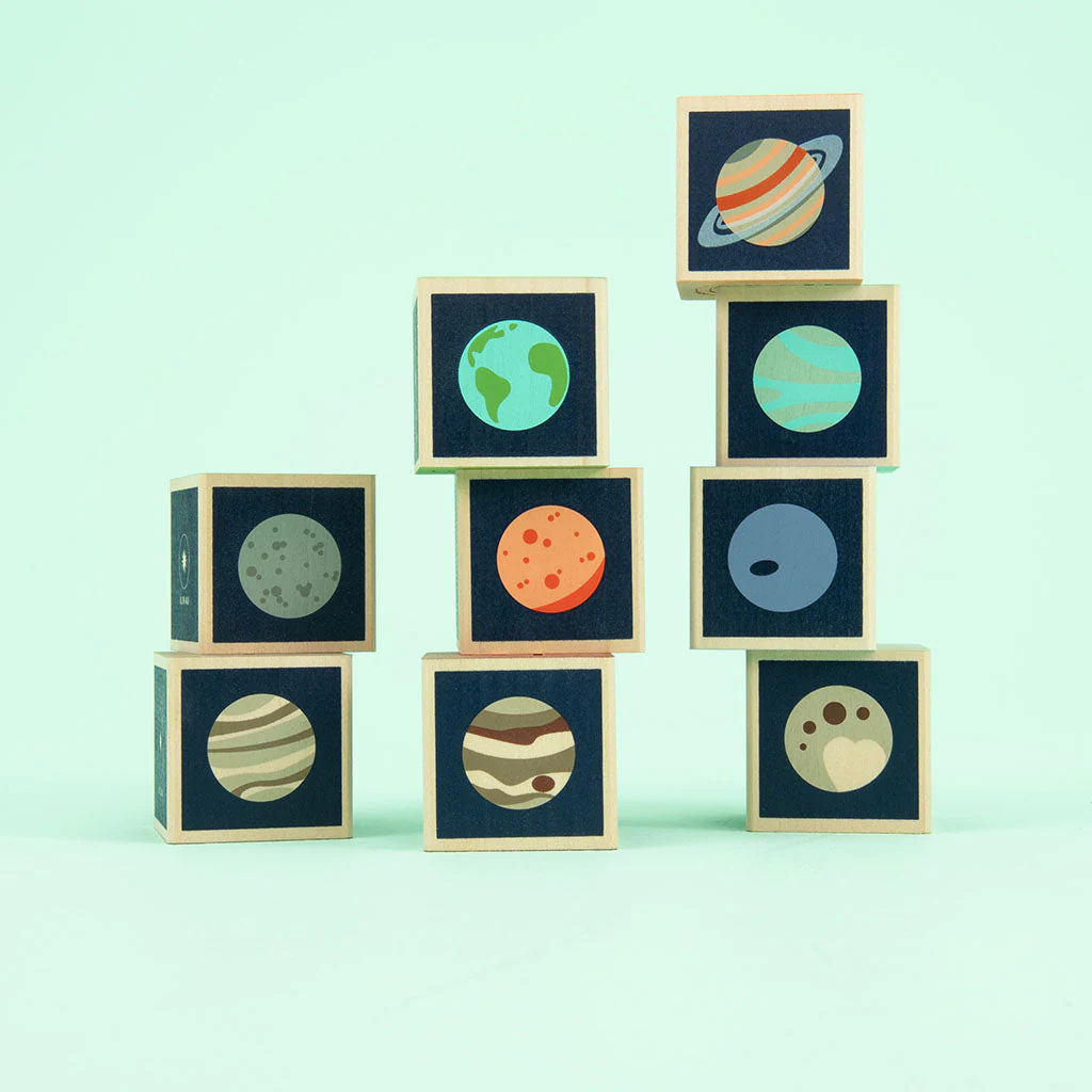 Planet Wooden Blocks by Uncle Goose - Image 5