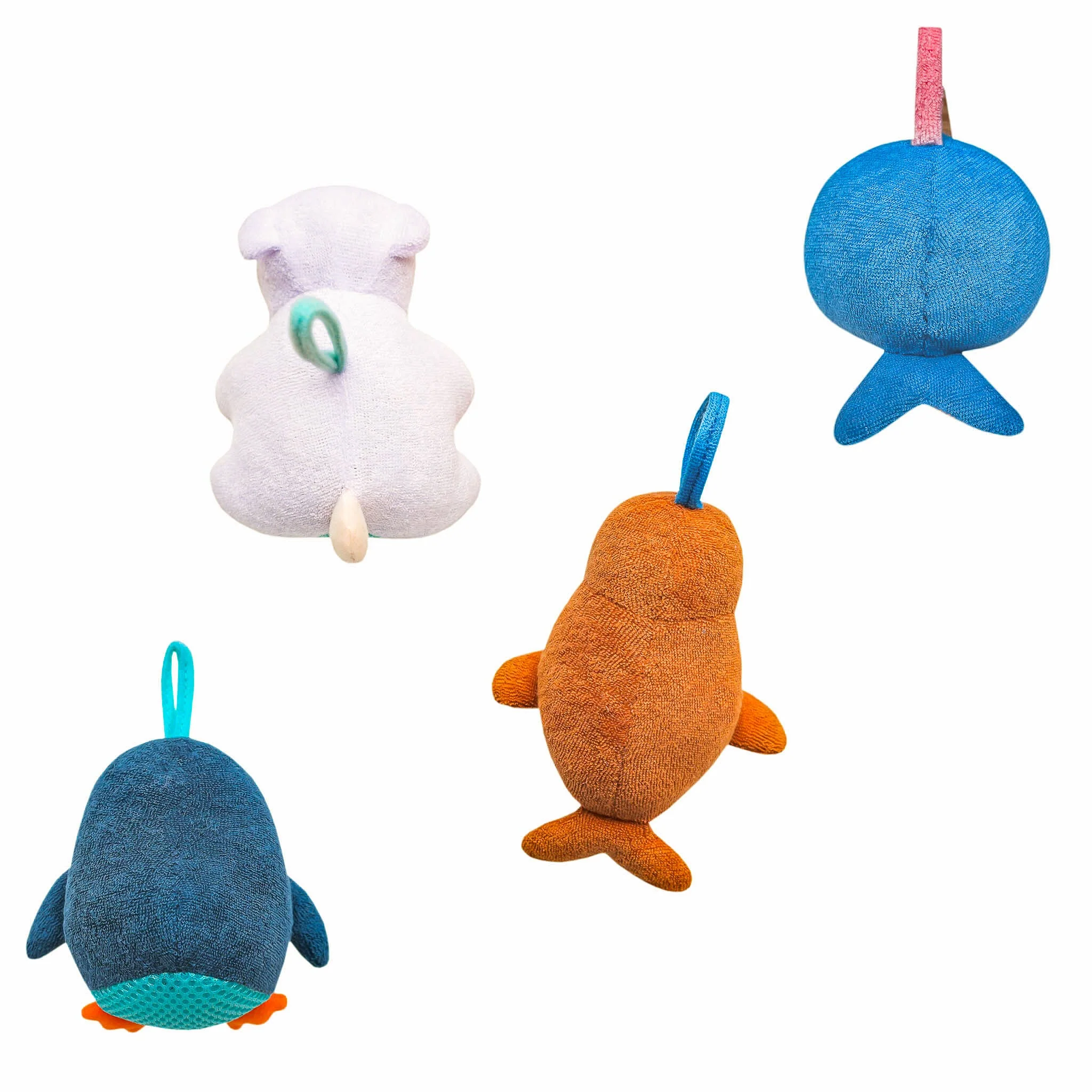 Plush Bath Toy Set - Arctic Wonder by Copper Pearl - Image 2