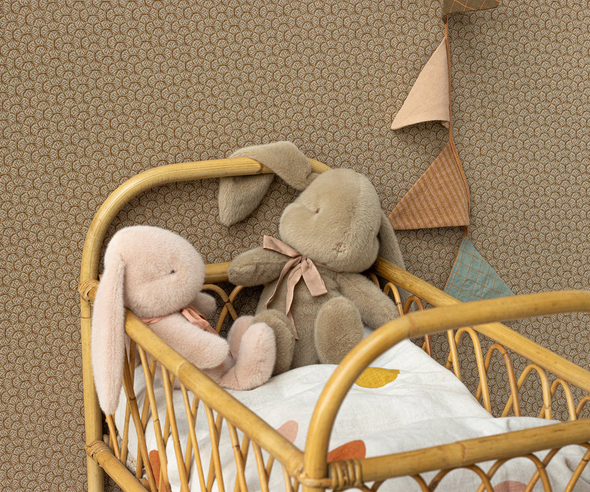 Plush Bunny, Medium - Dusty Brown by Maileg - Image 2