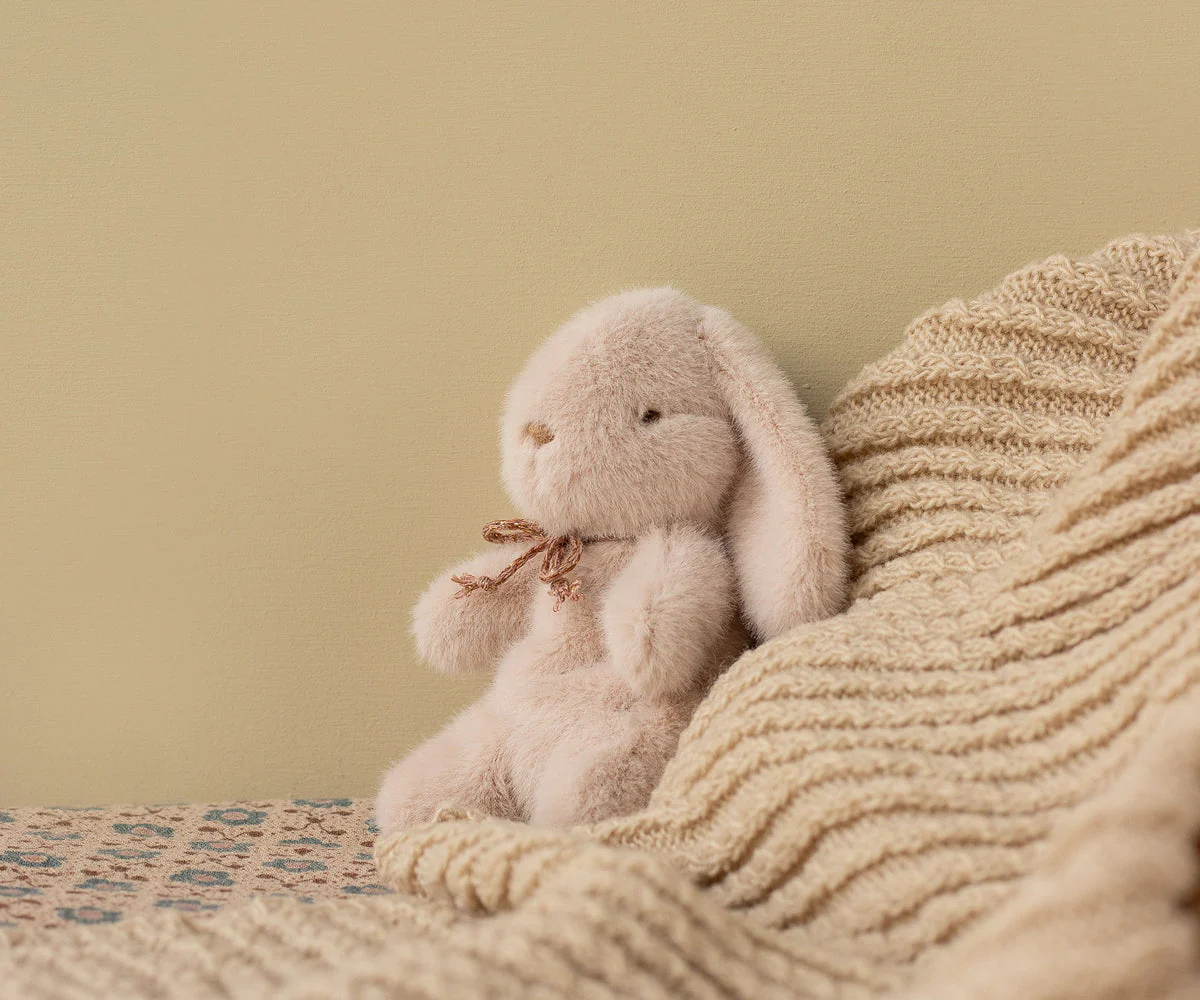 Plush Bunny, Mini - Light Powder by Maileg - Image 2