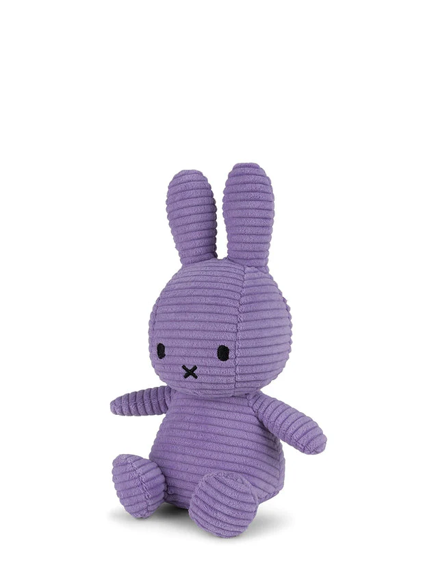 Plush Miffy Eco Corduroy 9" - Limited Edition Purple by Bon Ton Toys - Image 2