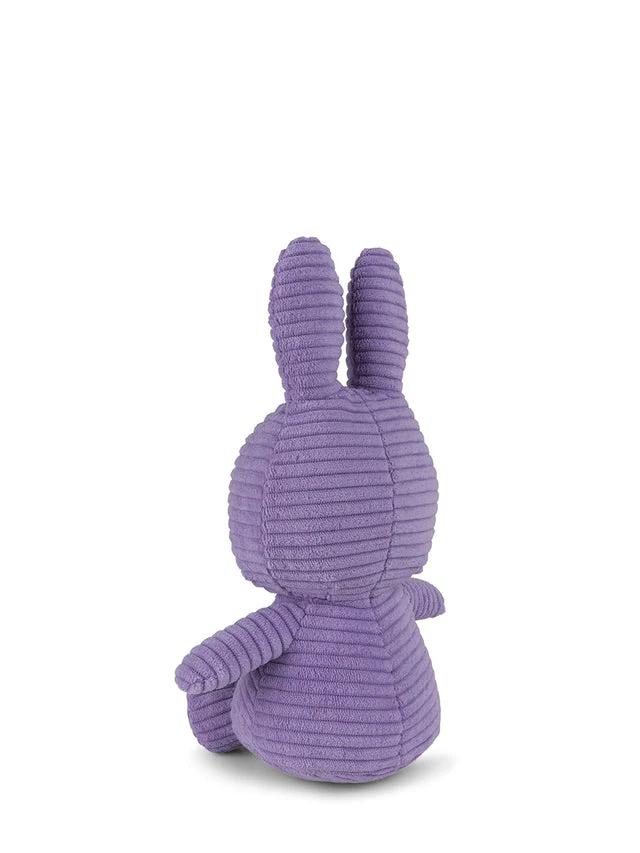 Plush Miffy Eco Corduroy 9" - Limited Edition Purple by Bon Ton Toys - Image 3