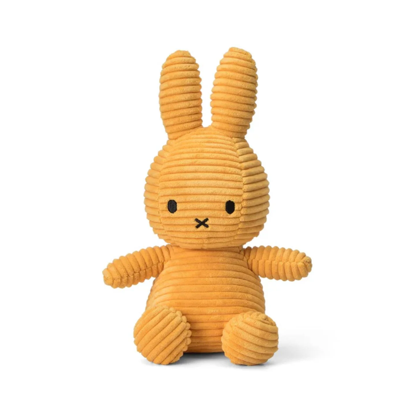 Plush Miffy Eco Corduroy 9" - Yellow by Bon Ton Toys