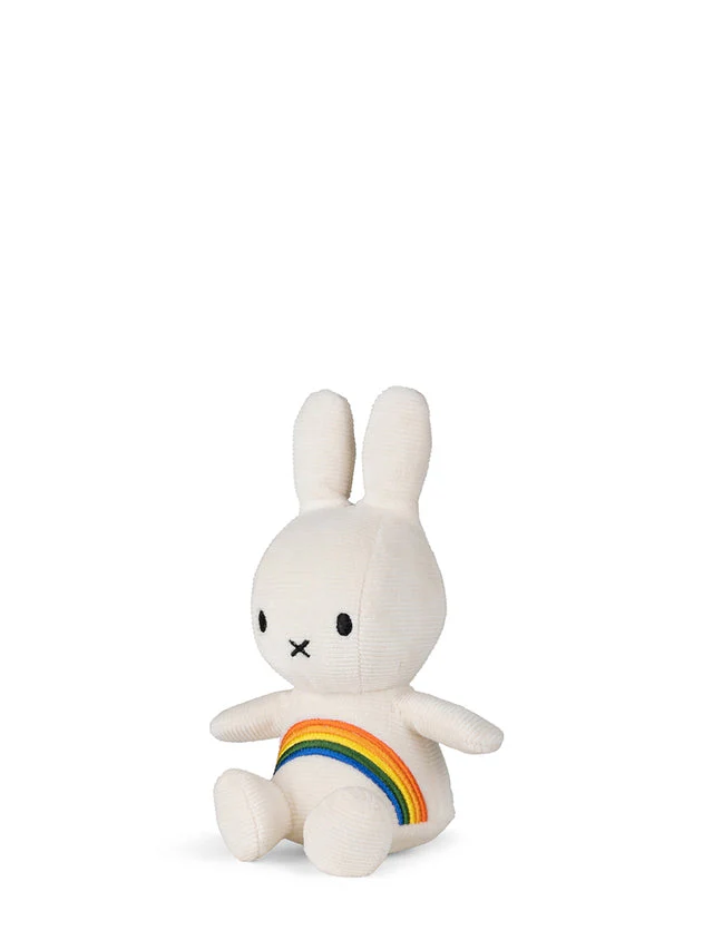 Plush Miffy Rainbow 7" - Off White by Bon Ton Toys - Image 3