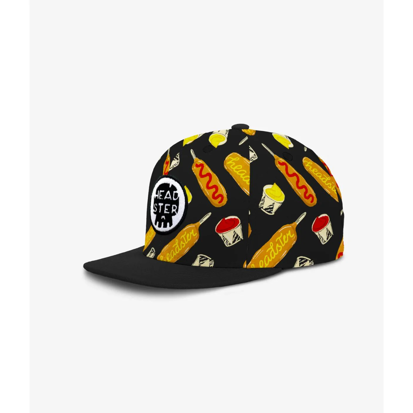 Pogo Snapback Hat - Black by Headster Kids - FINAL SALE - Image 3