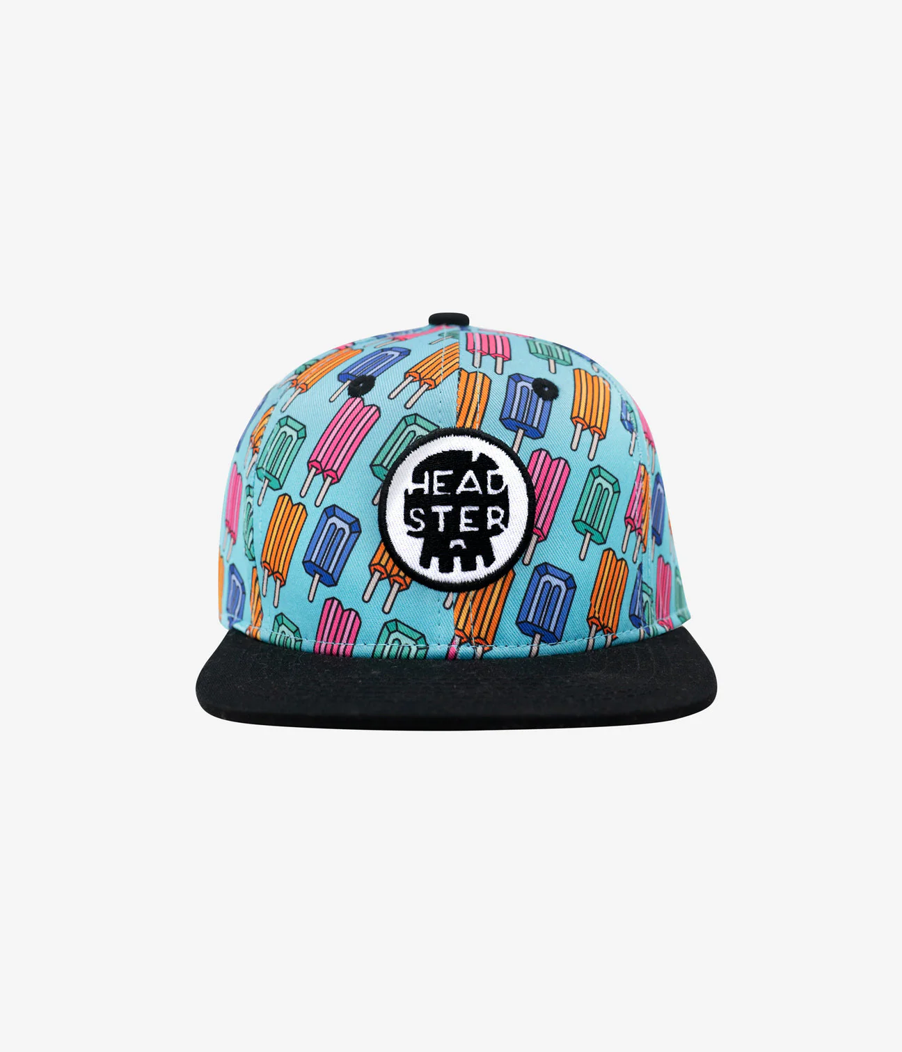 Pop Neon Blue Hat by Headster Kids - Image 2