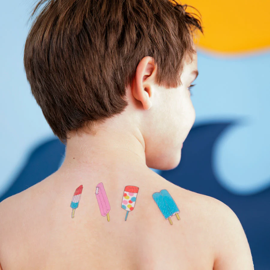 Popsicles Tattoos - Set of 2 by Tattly - Image 2