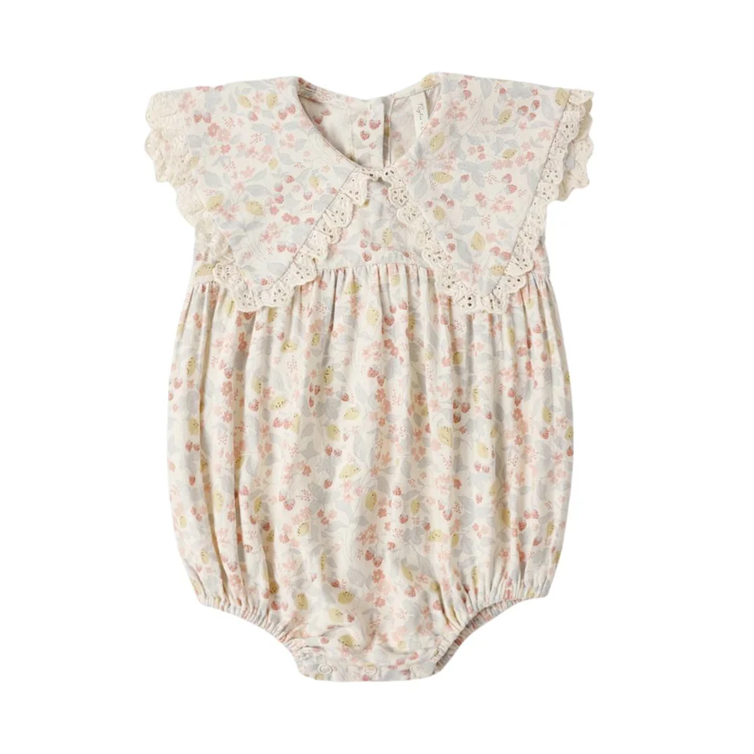 Porter Romper - Summer Garden by Rylee + Cru