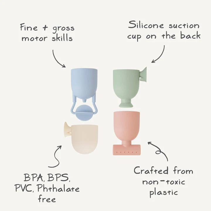 Pour and Play Bath Set by Mushie & Co - Image 7