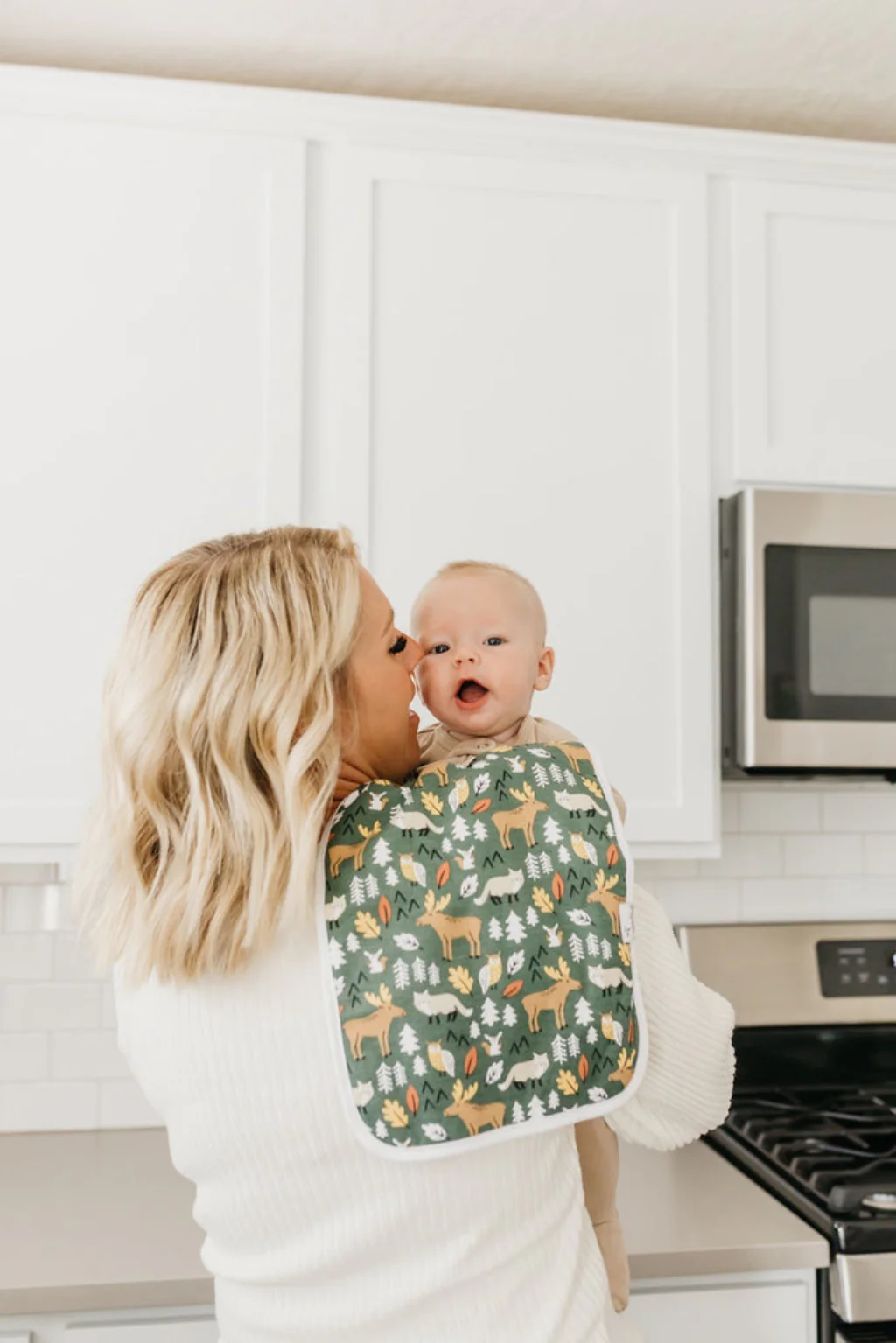 Premium Burp Cloths - Atwood by Copper Pearl - Image 2