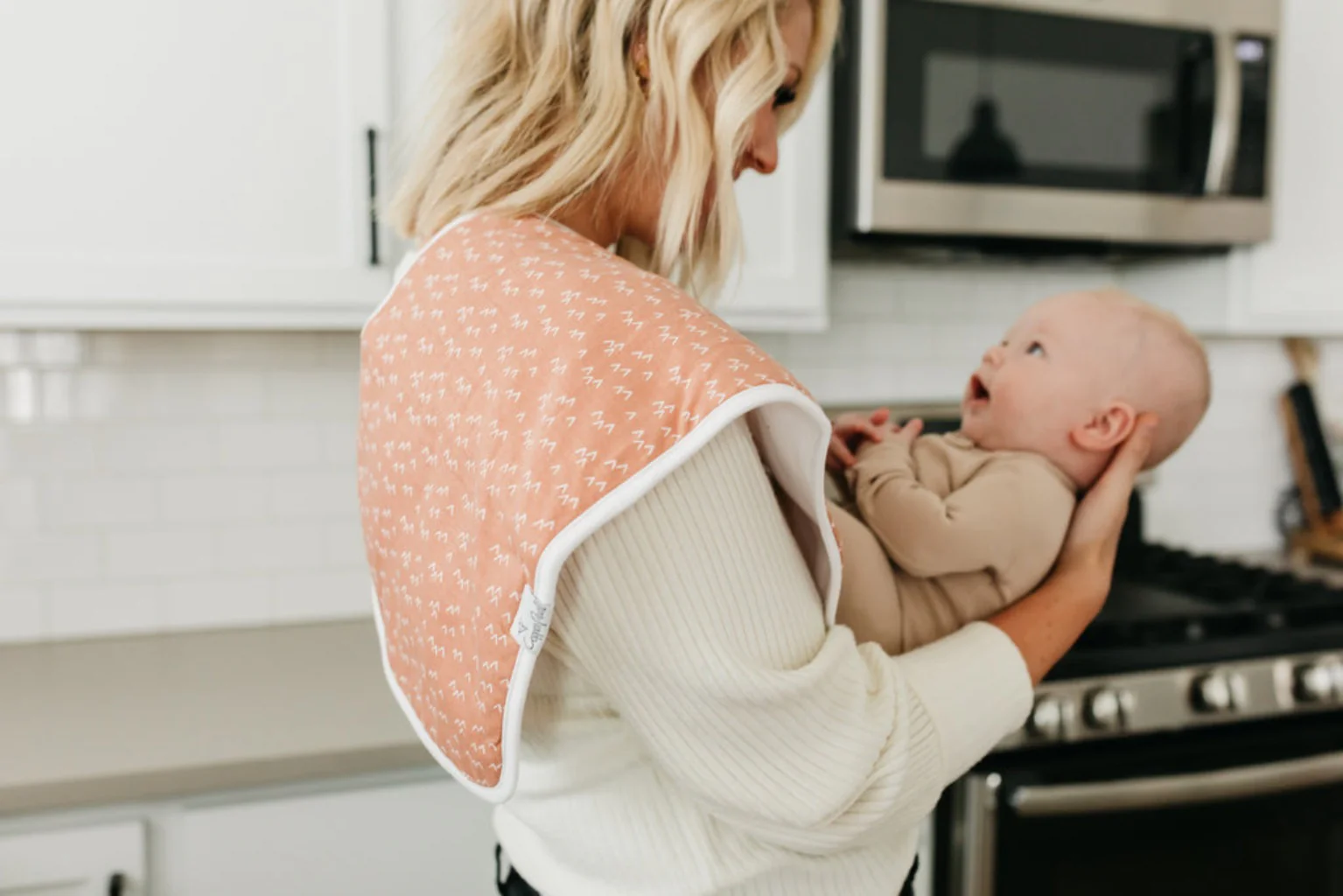 Premium Burp Cloths - Atwood by Copper Pearl - Image 3
