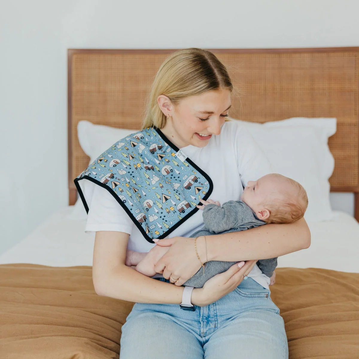 Premium Burp Cloths - Bridger by Copper Pearl - Image 4