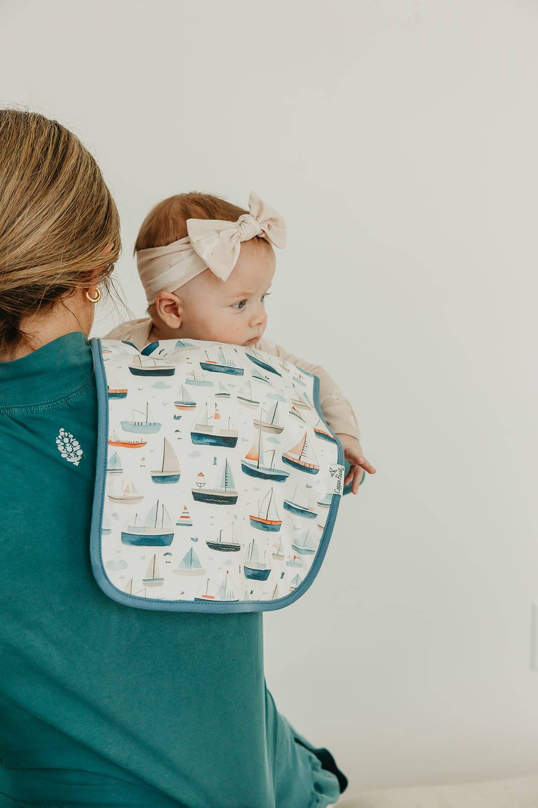 Premium Burp Cloths - Fischer by Copper Pearl - Image 3