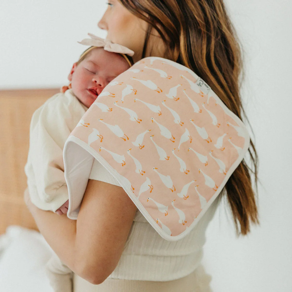 Premium Burp Cloths - Goosie by Copper Pearl - Image 3