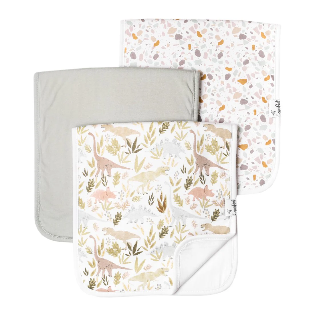Premium Burp Cloths - Rex by Copper Pearl