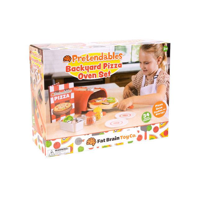 Pretendables Backyard Pizza Oven Set by Fat Brain Toys - Image 2
