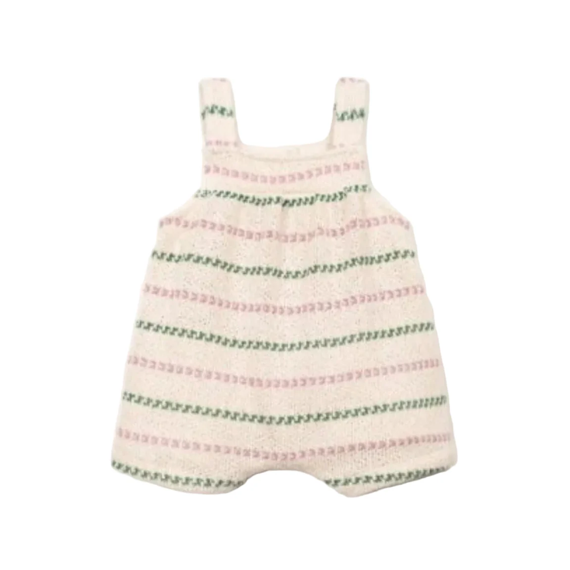 Printed Jersey Jumpsuit - Pink Stripes by Play Up