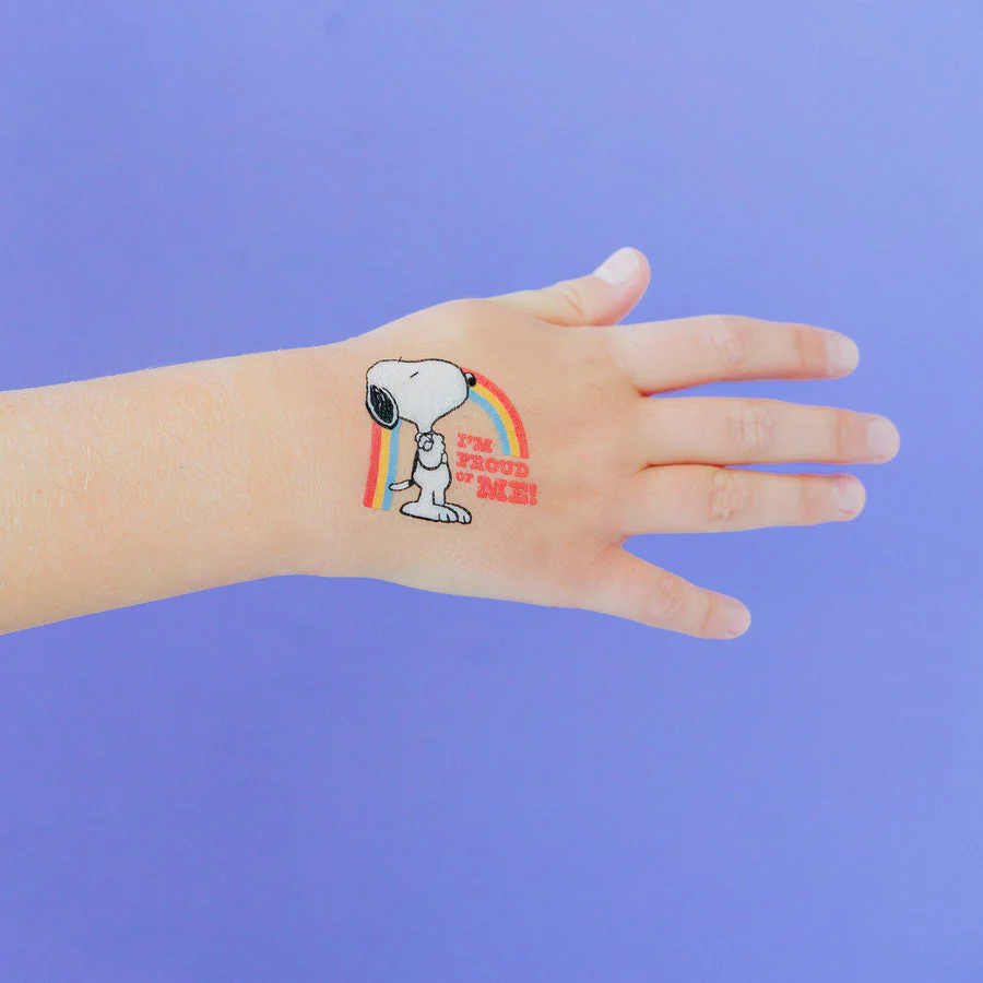 Proud Snoopy Tattoo Pair by Tattly - Image 3
