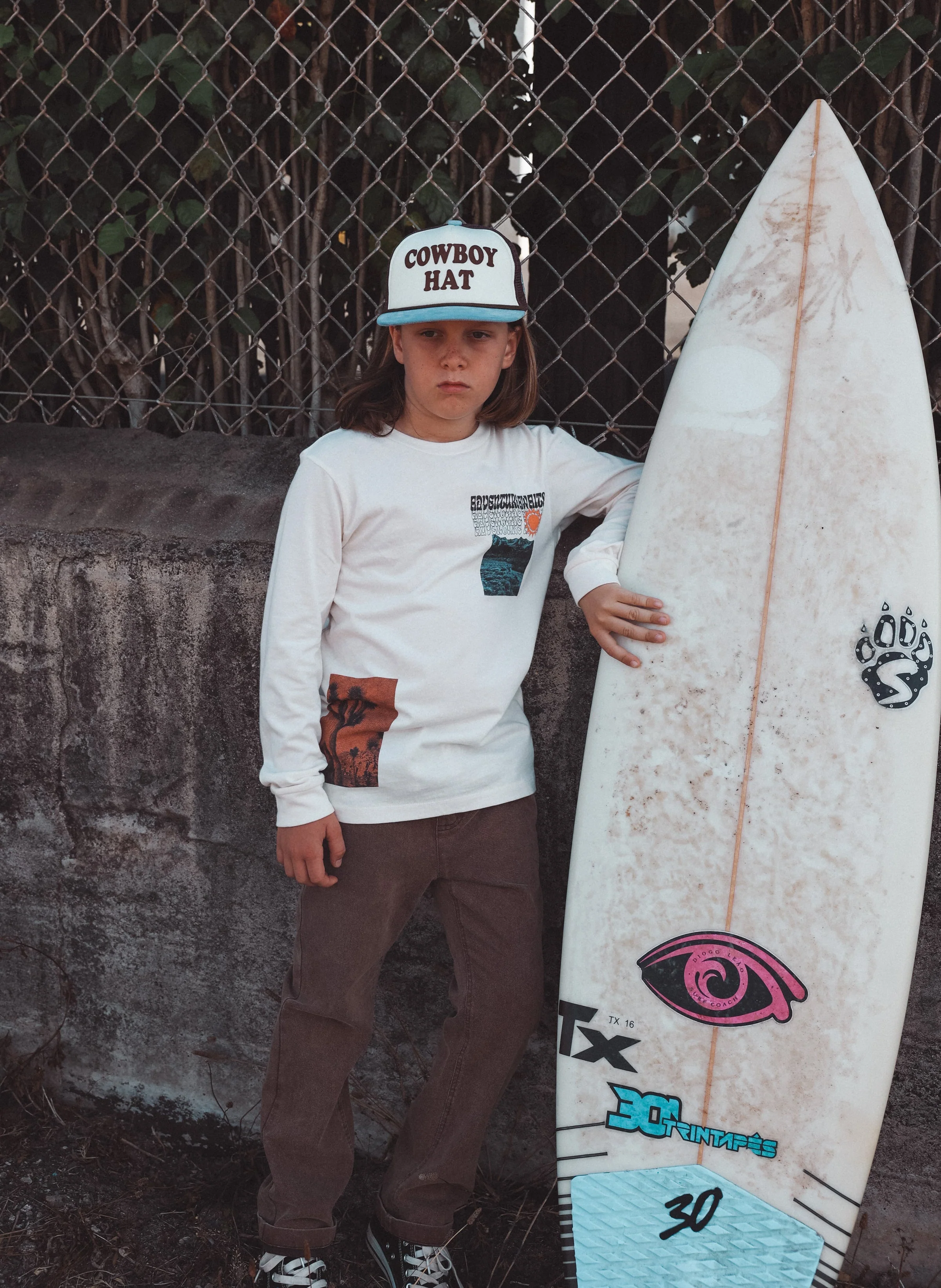 Provisions Chino Pants - Black/Sand by Tiny Whales - FINAL SALE - Image 3