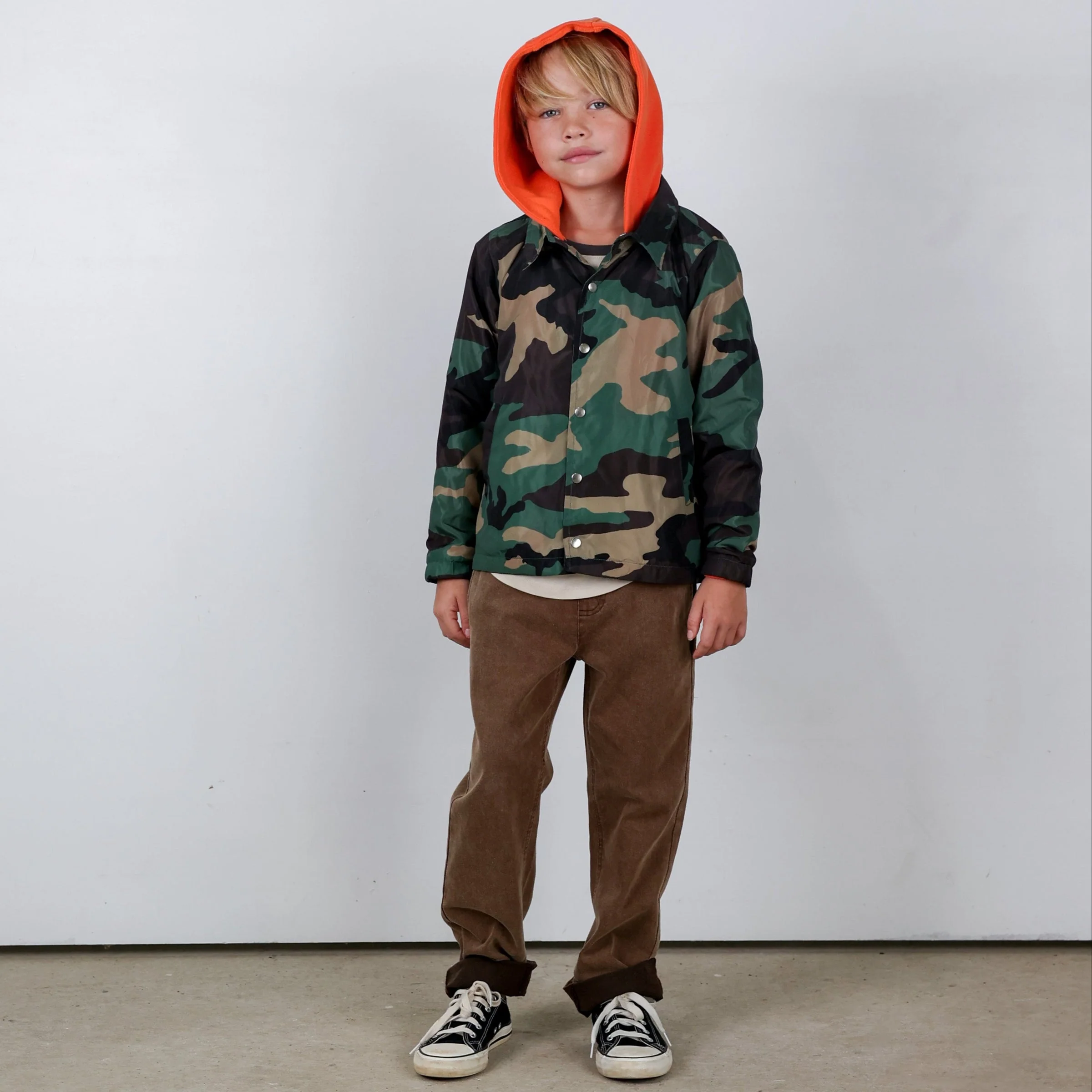 Provisions Chino Pants - Black/Sand by Tiny Whales - FINAL SALE - Image 5