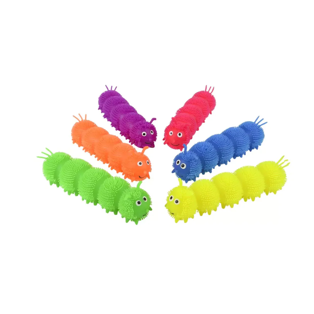 Puffer Caterpillar - 7.5 Inch (1 Unit Assorted) by The Toy Network - Image 3