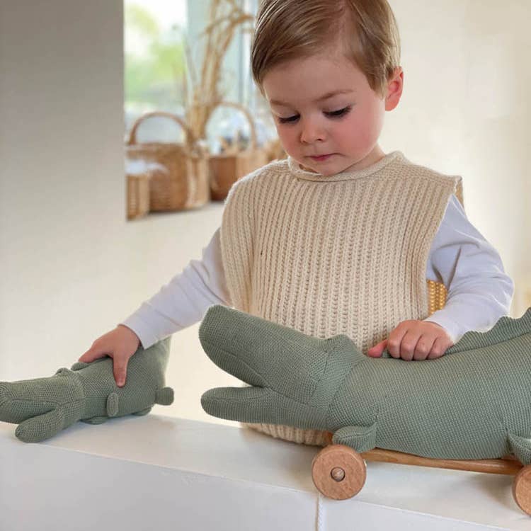 Pull Along Croc Plush Toy by Egmont - Image 2