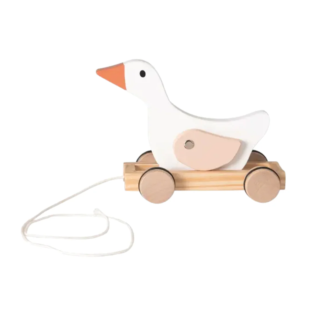 Pull Along Wooden Duck Toy by Egmont