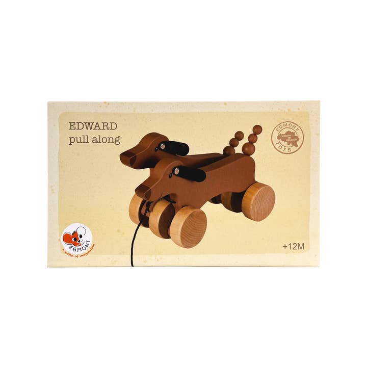 Pull Along Wooden Edward Toy by Egmont - Image 2