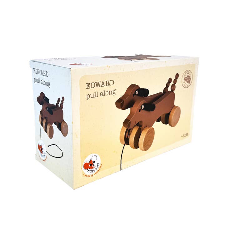Pull Along Wooden Edward Toy by Egmont - Image 3