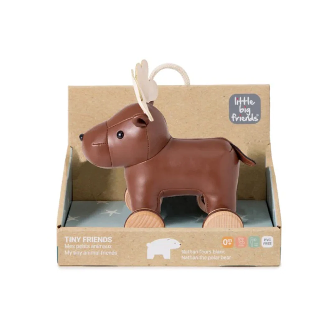 Pull Along Friends - Bruce the Moose by Little Big Friends - Image 2