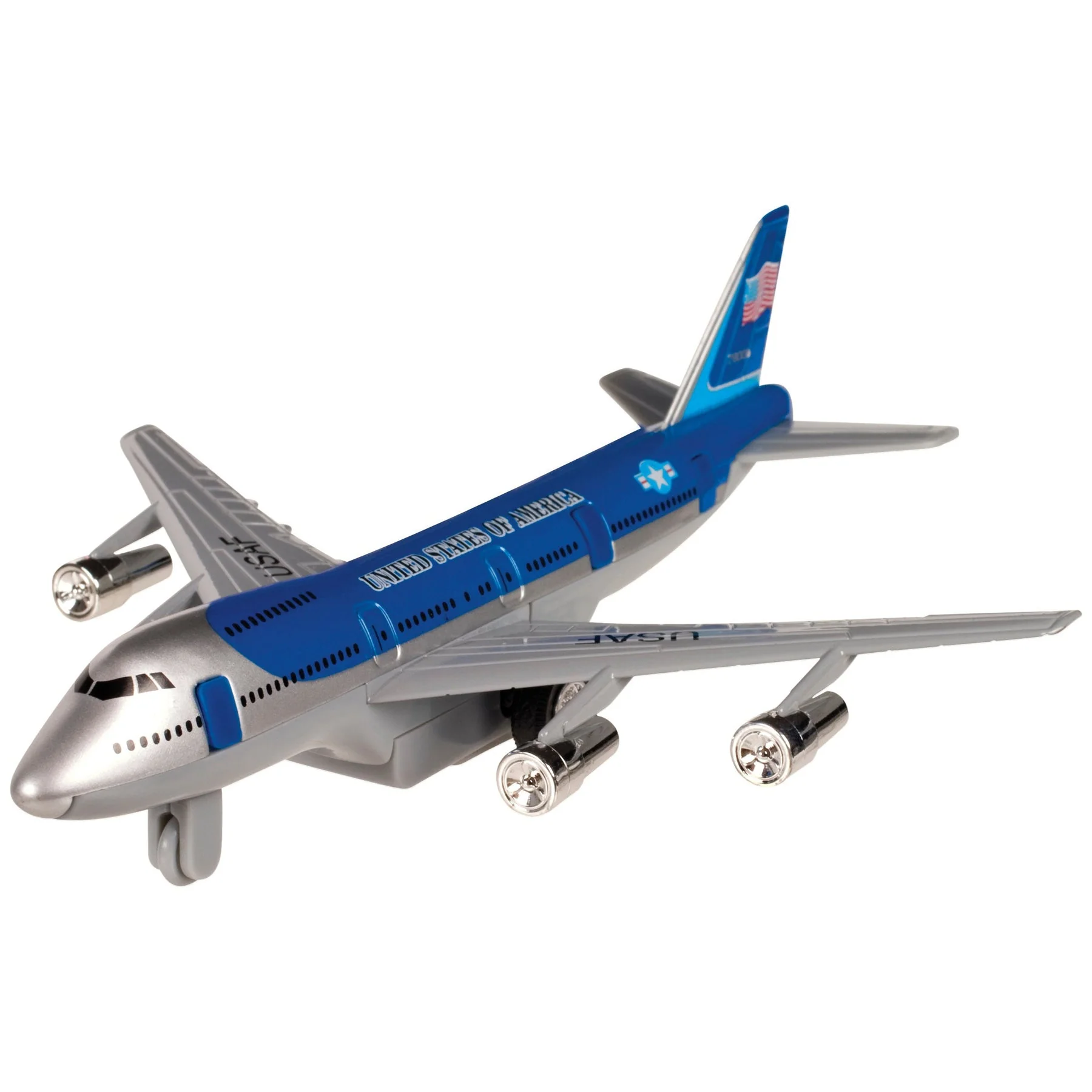 Pull Back Diecast Turbo Jet (1 Unit Assorted) by Toysmith - Image 2