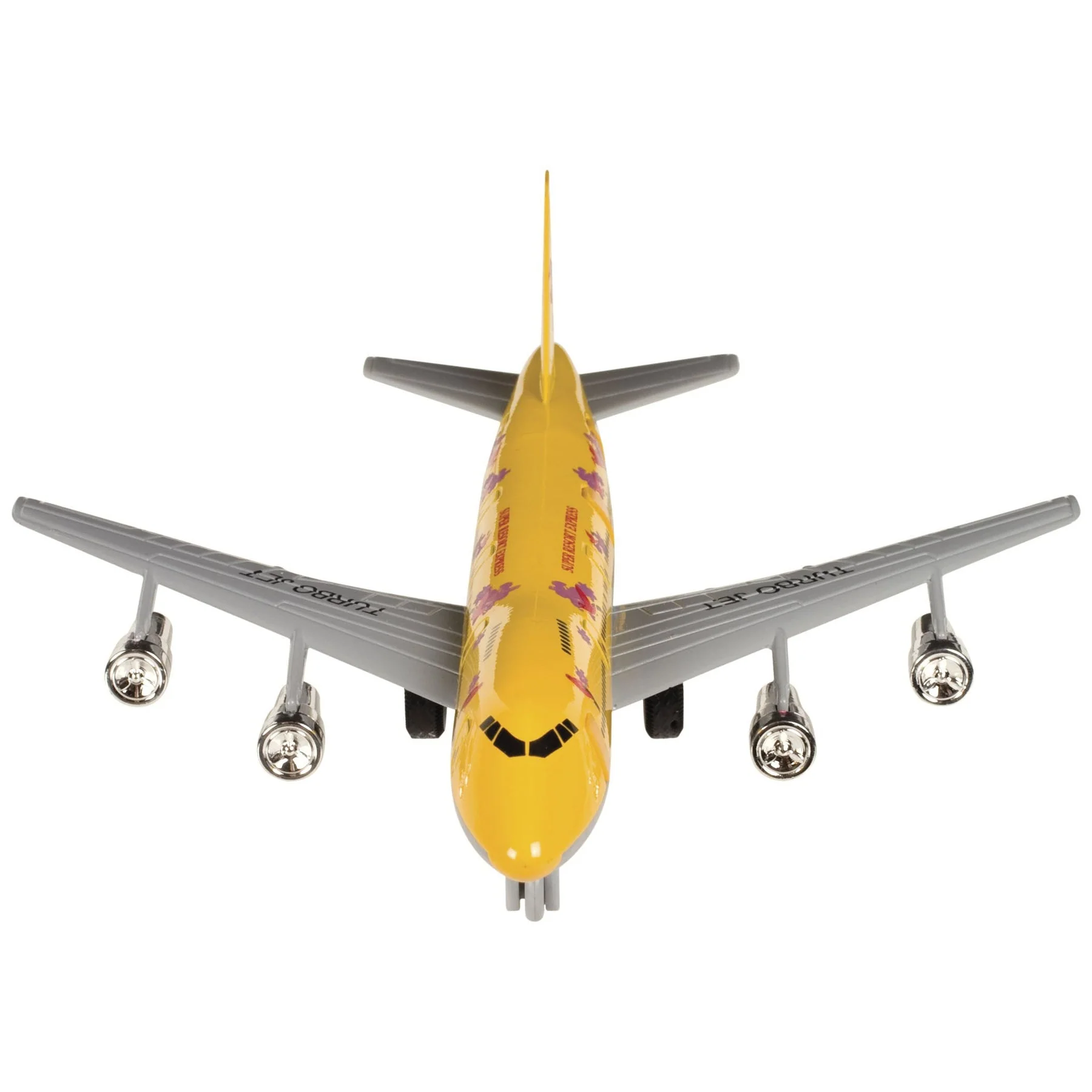 Pull Back Diecast Turbo Jet (1 Unit Assorted) by Toysmith - Image 3