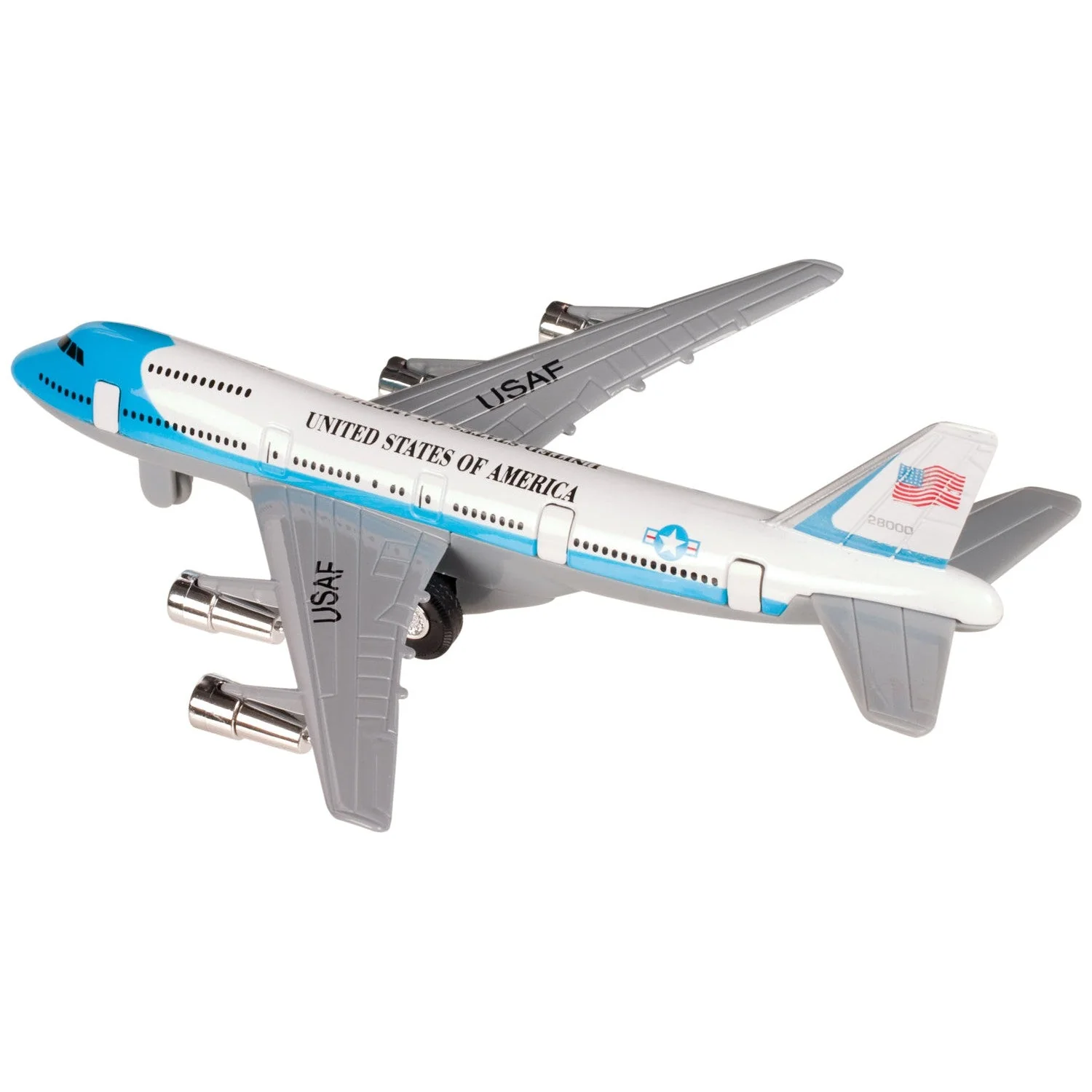 Pull Back Diecast Turbo Jet (1 Unit Assorted) by Toysmith - Image 4