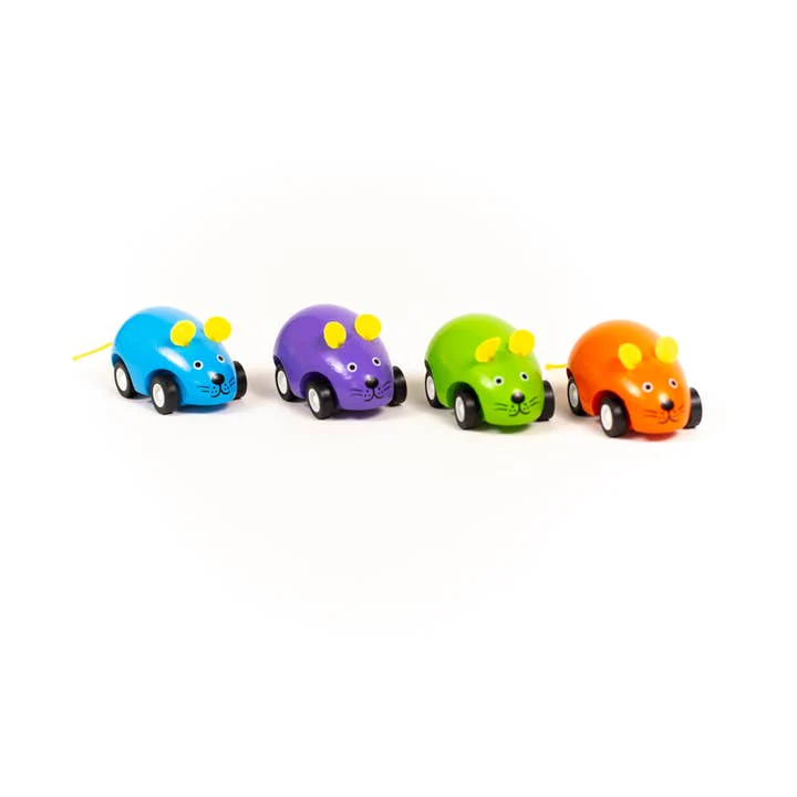 Pull Back Mice (1 Unit Assorted) by Jack Rabbit Creations - Image 2
