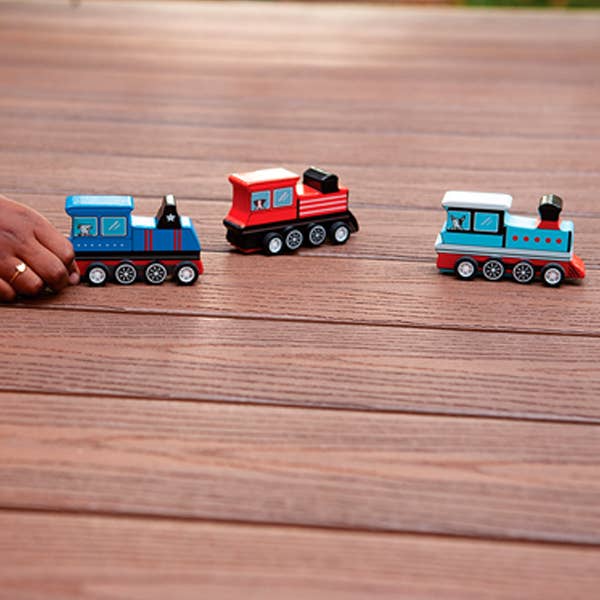 Pull Back Trains (1 Unit Assorted) by Jack Rabbit Creations - Image 2