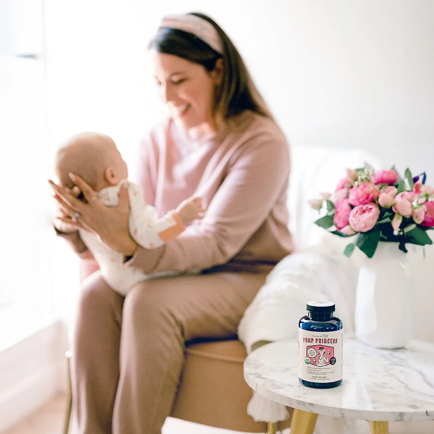 Pump Princess Organic Lactation Blend - 60 Capsules - Image 2