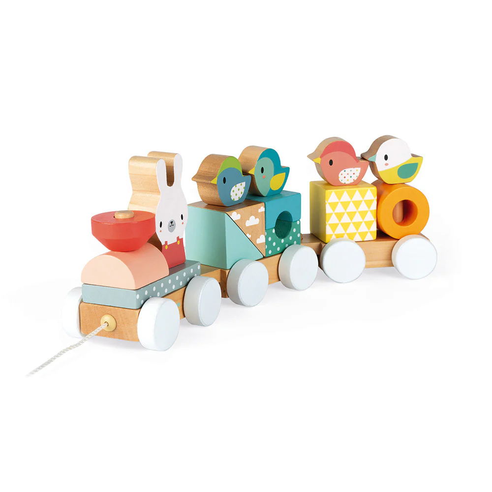 Pure Wooden Train by Janod - Image 5