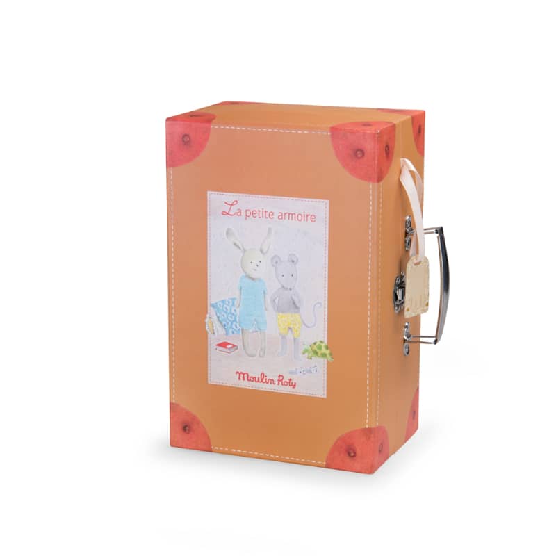 Rabbit and Mouse Wardrobe Suitcase by Moulin Roty - Image 5