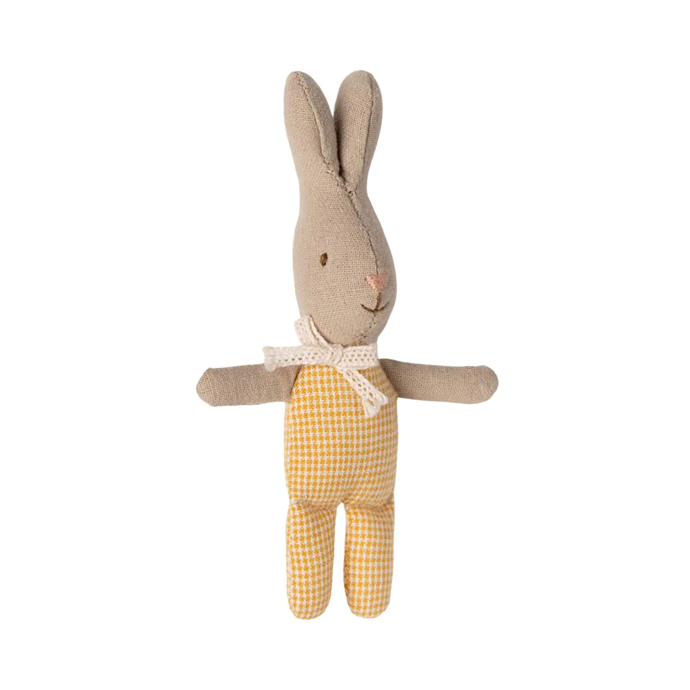 Rabbit, MY - Yellow Check by Maileg